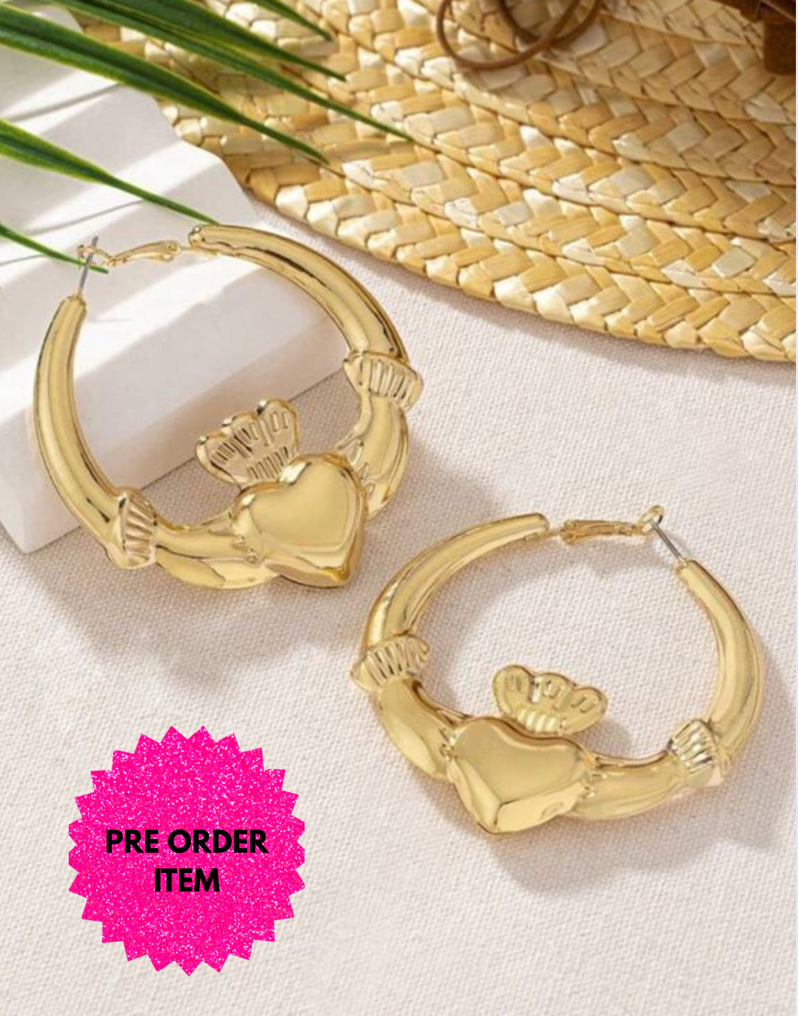 Crown earrings