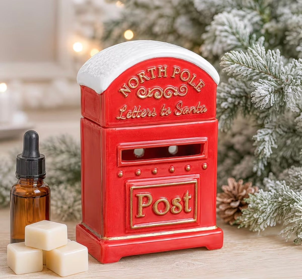 Santa’s Magical North Pole and Gingerbread Wishes Wax melt burner