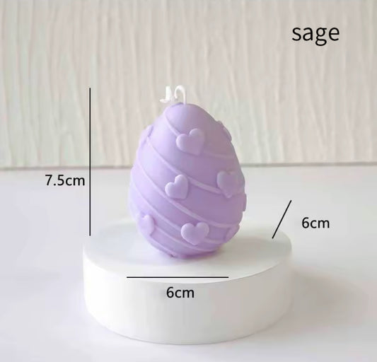 Easter egg candle * pre order*