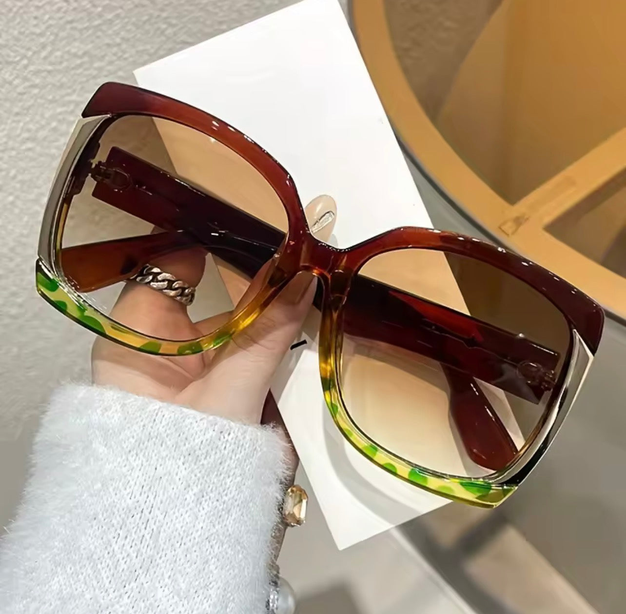2026 oversized square sunglasses