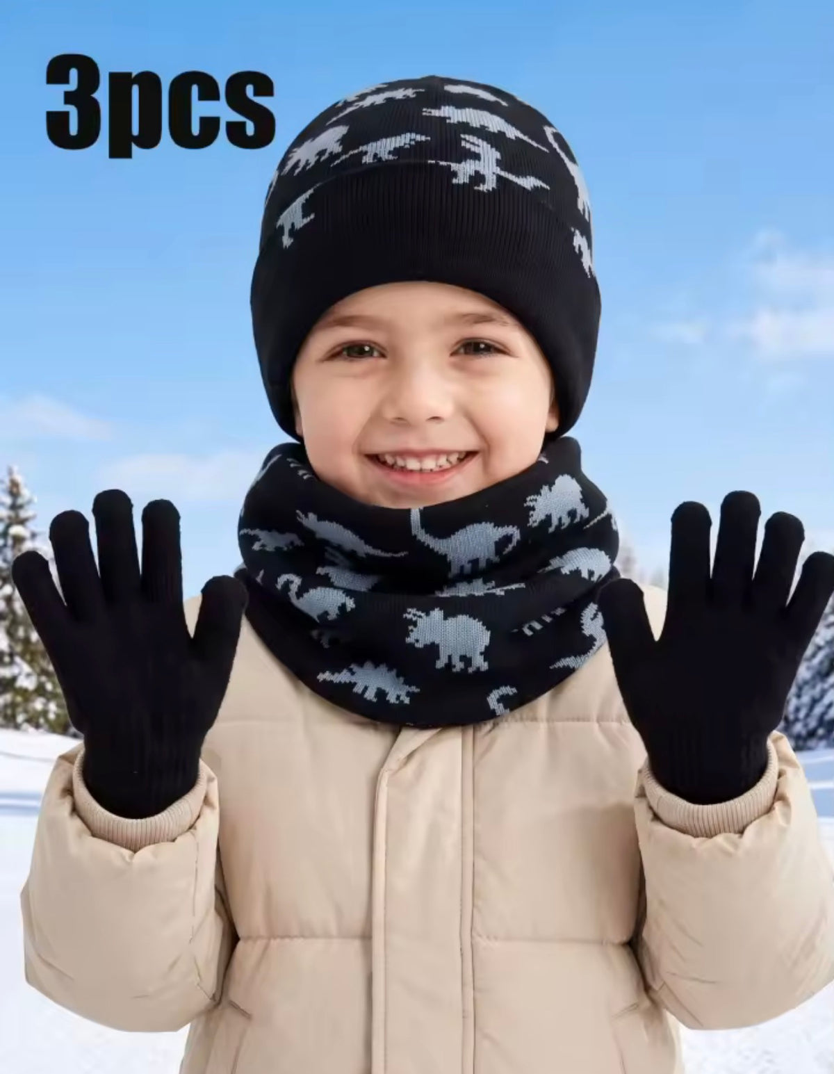 Dino Frost Winter Set