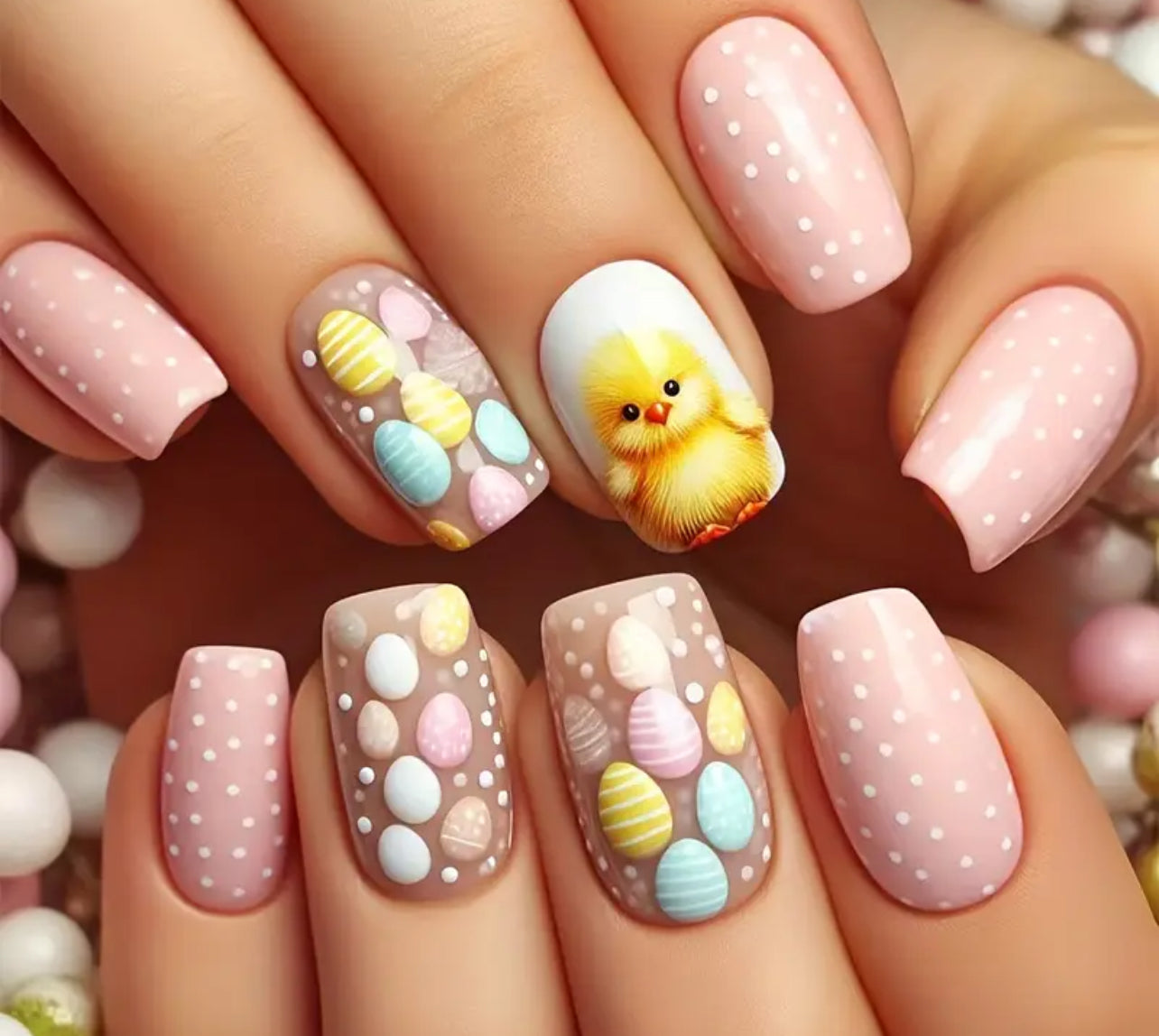 Easter press on nails * pre order*