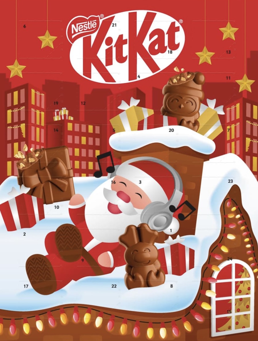 Kit Kat advent calendar