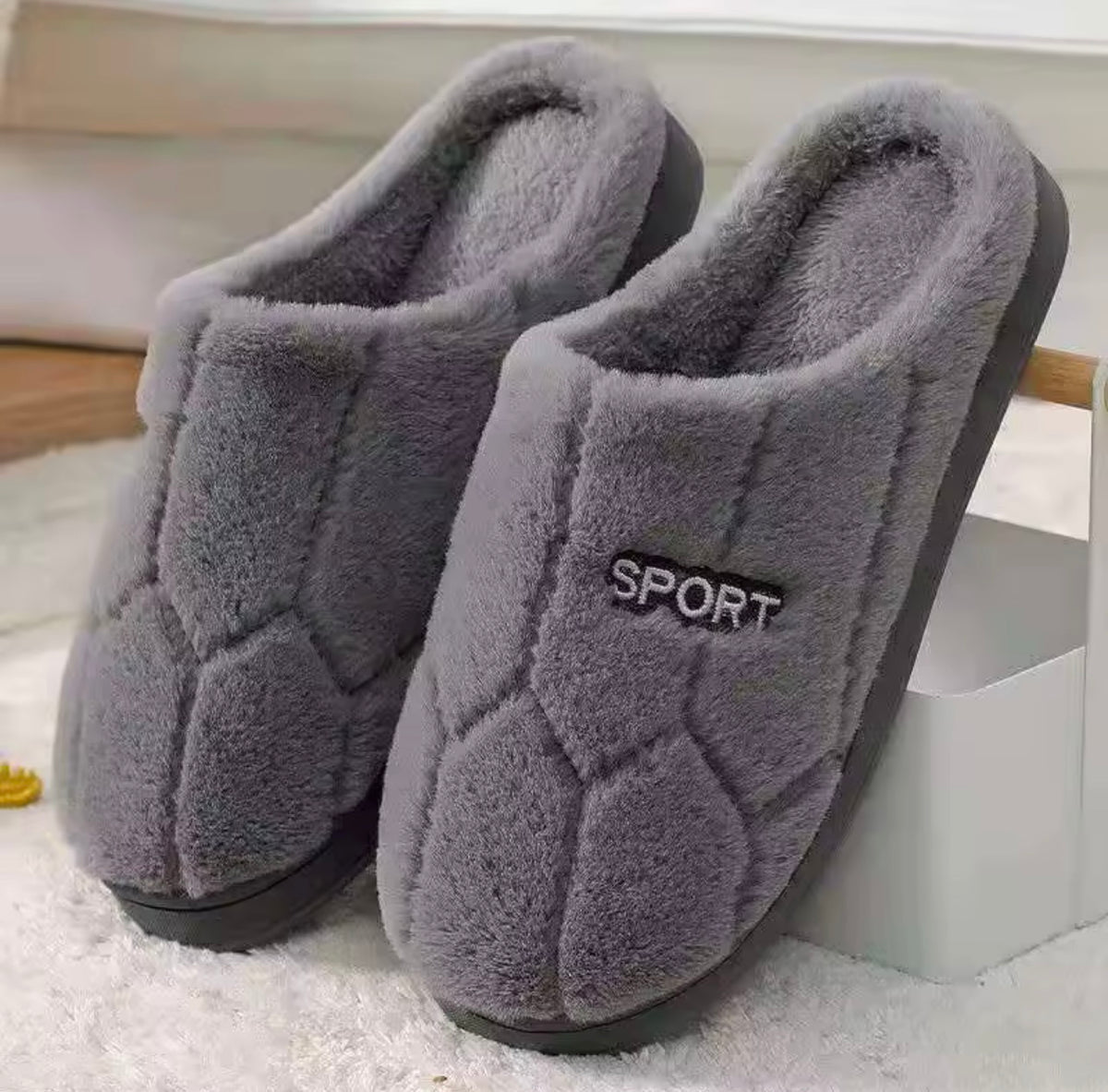 Mauve Comfort Cloud Slippers
