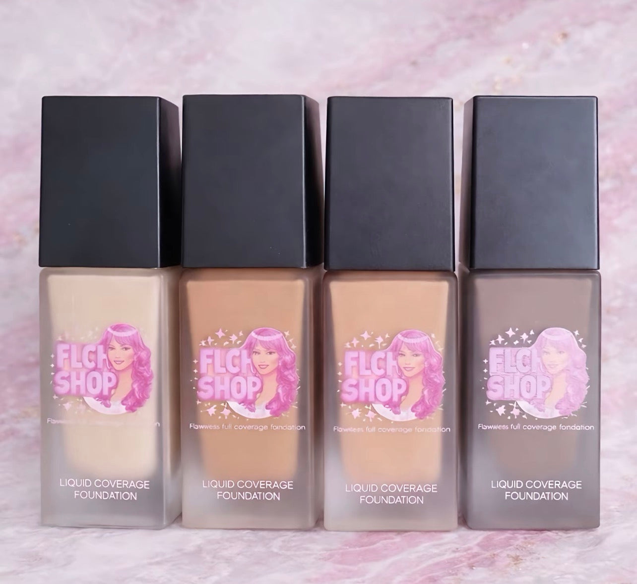 FLCN shop pure matte full coverage foundation