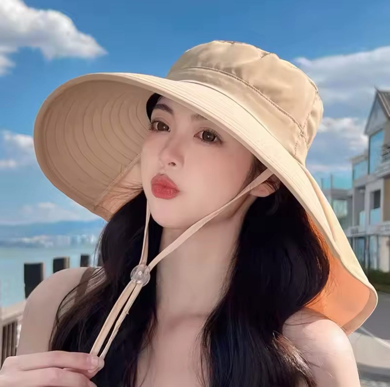 Sun bucket hat