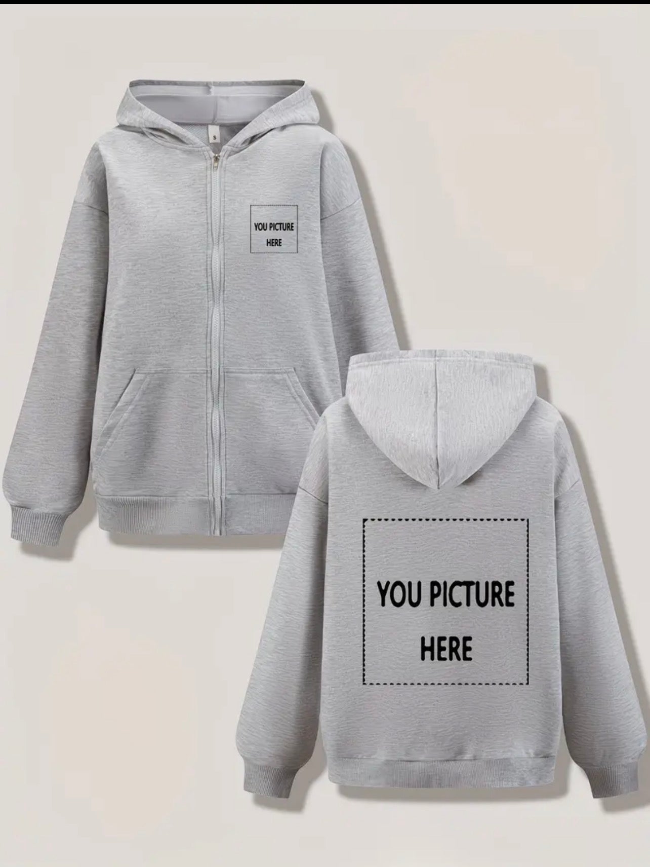 FLCN shop logo printed hoodies