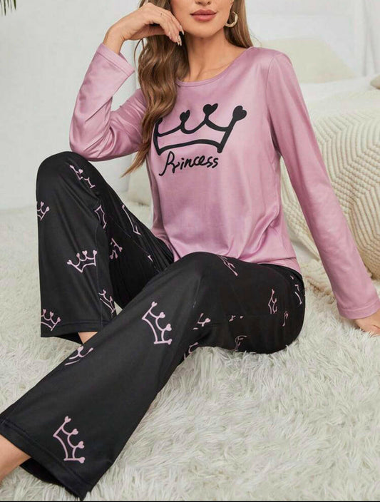 Crown & princess loungewear.