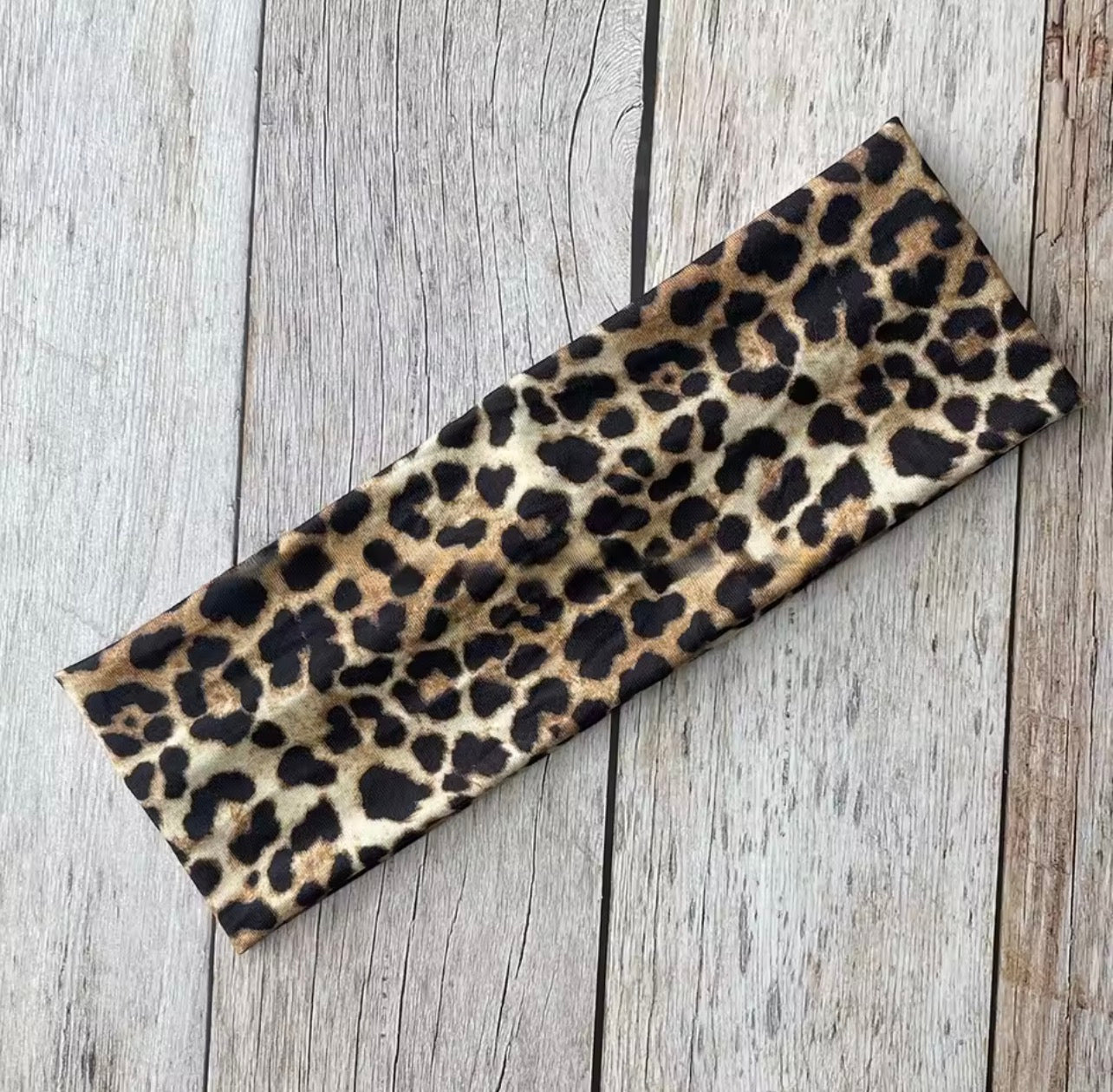 Leopard headband