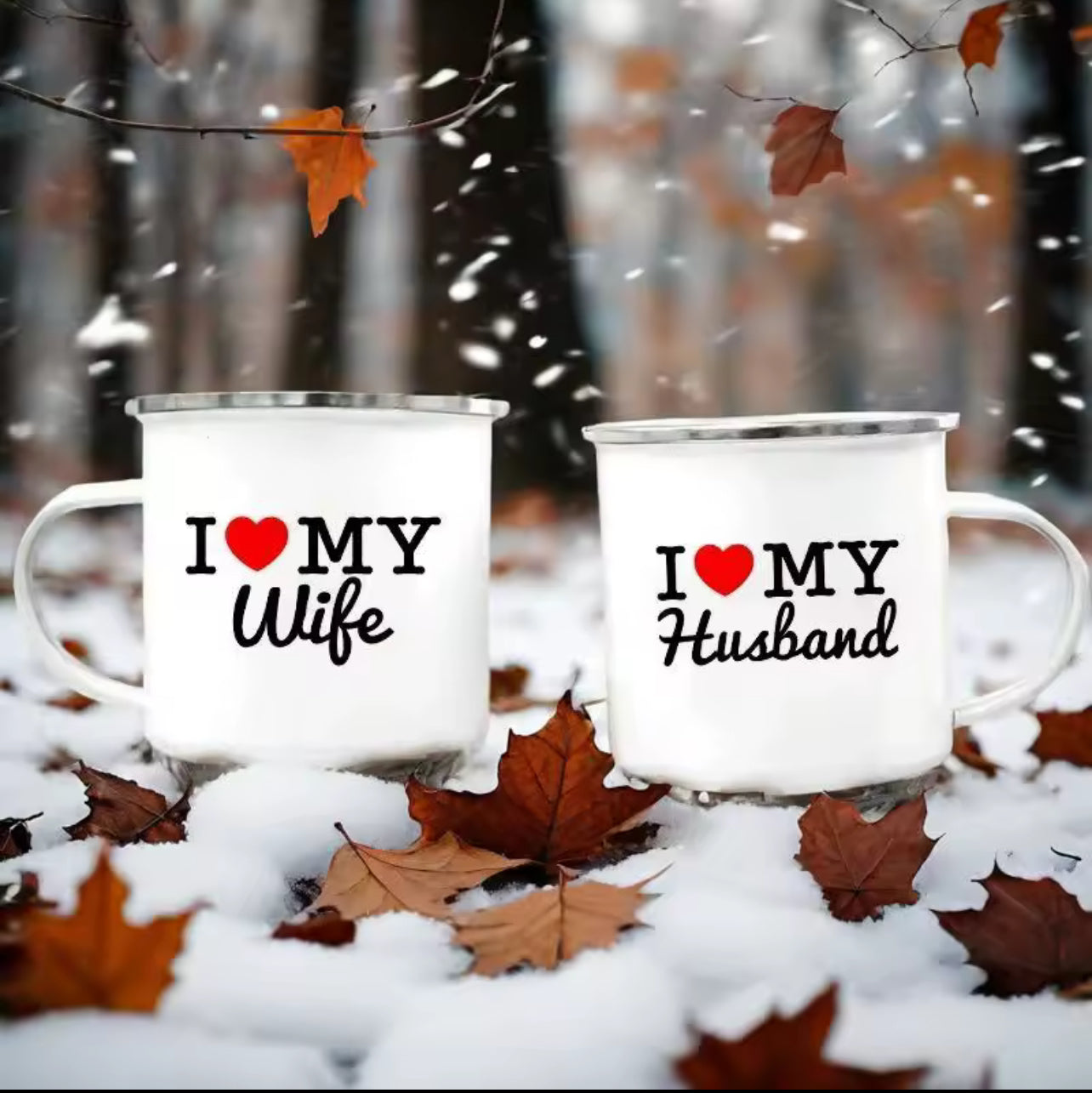 I love my wife I love my husband mug