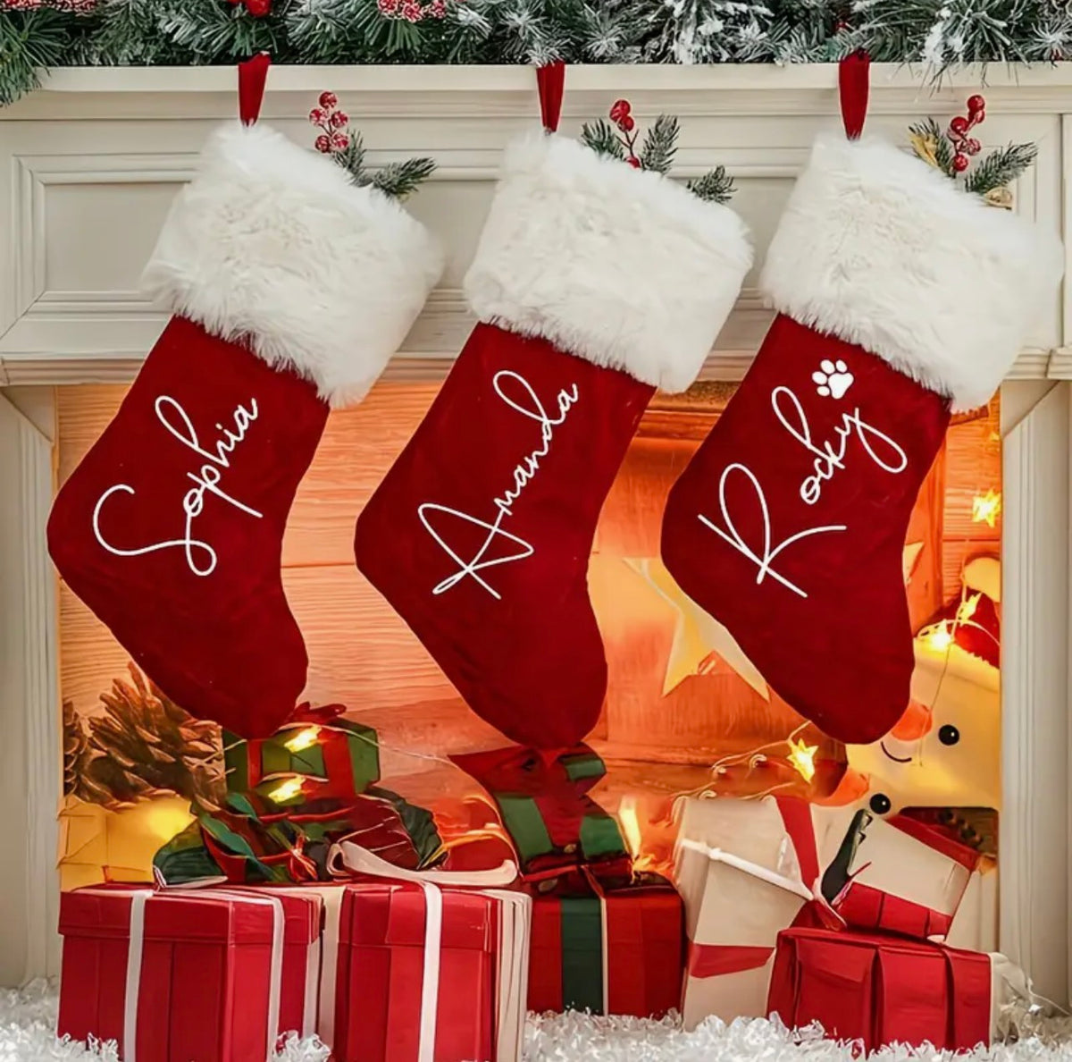 🎄❤️ Personalised Luxury Christmas Stocking ❤️🎄