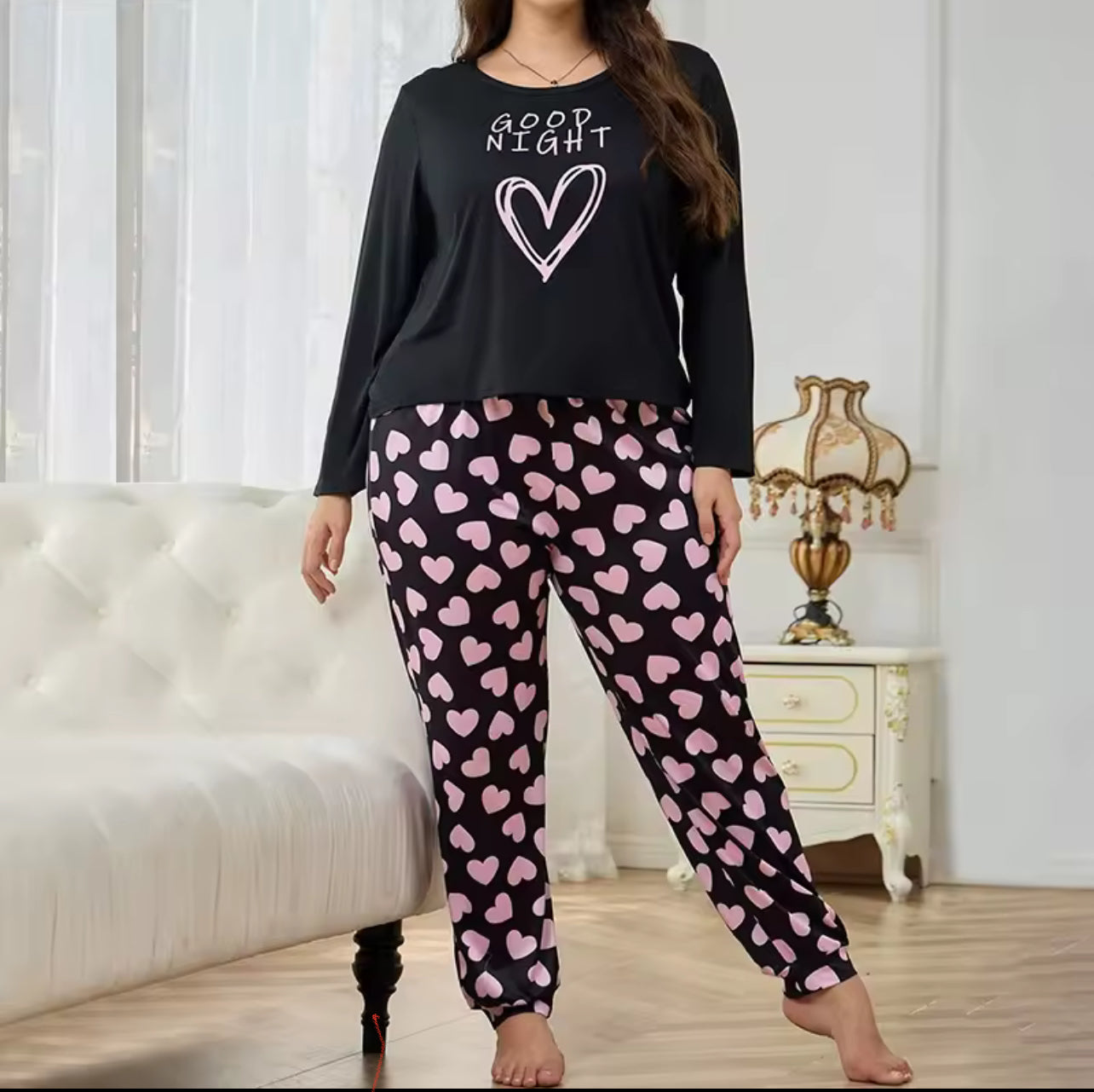 Good night long sleeves pyjamas set