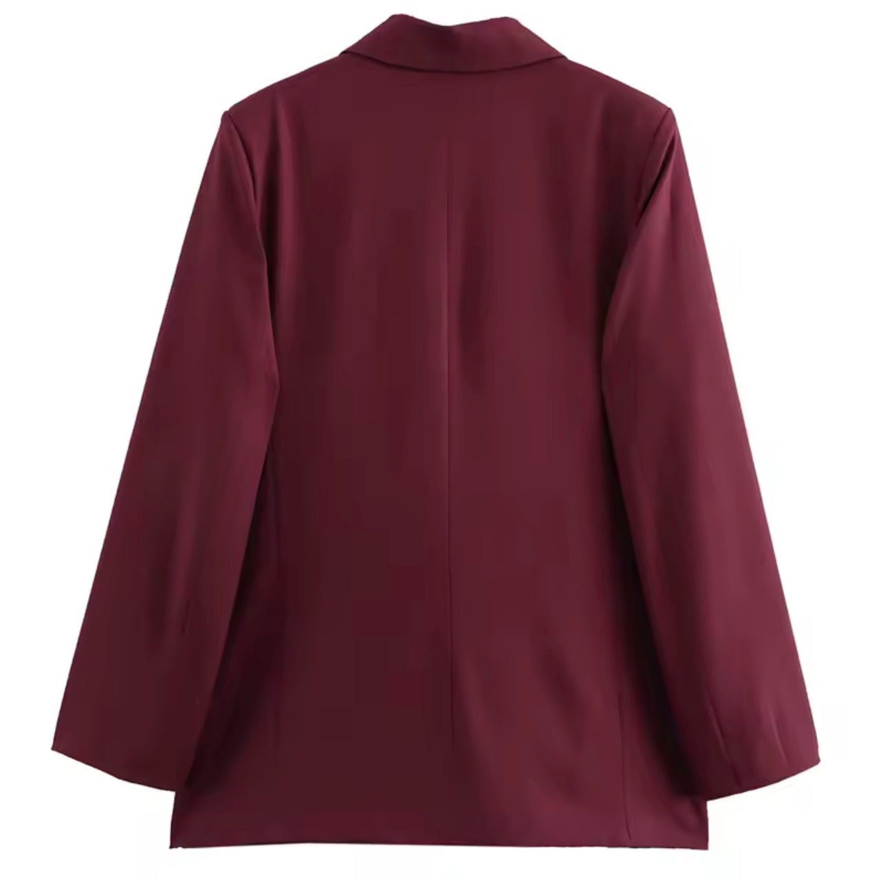 Burgundy Autumn Blazer