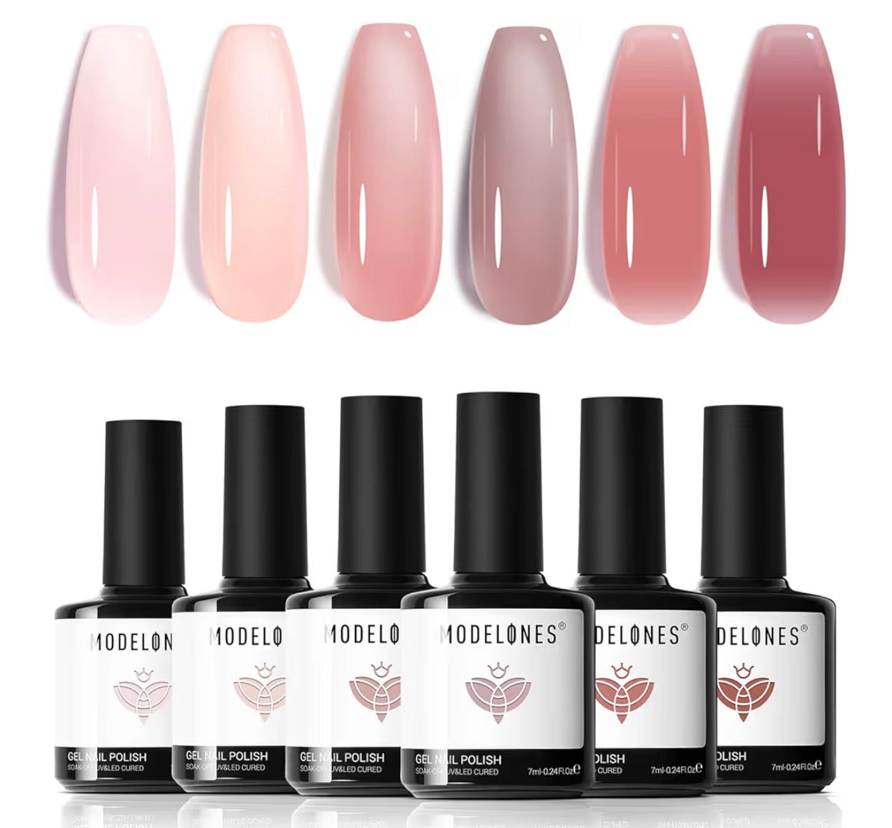 Gel nail polish set