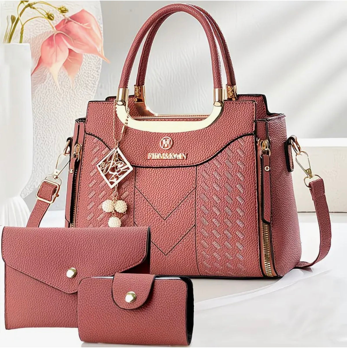 Luxe Elegance 3-Piece Handbag Set – Available in 5 Colours
