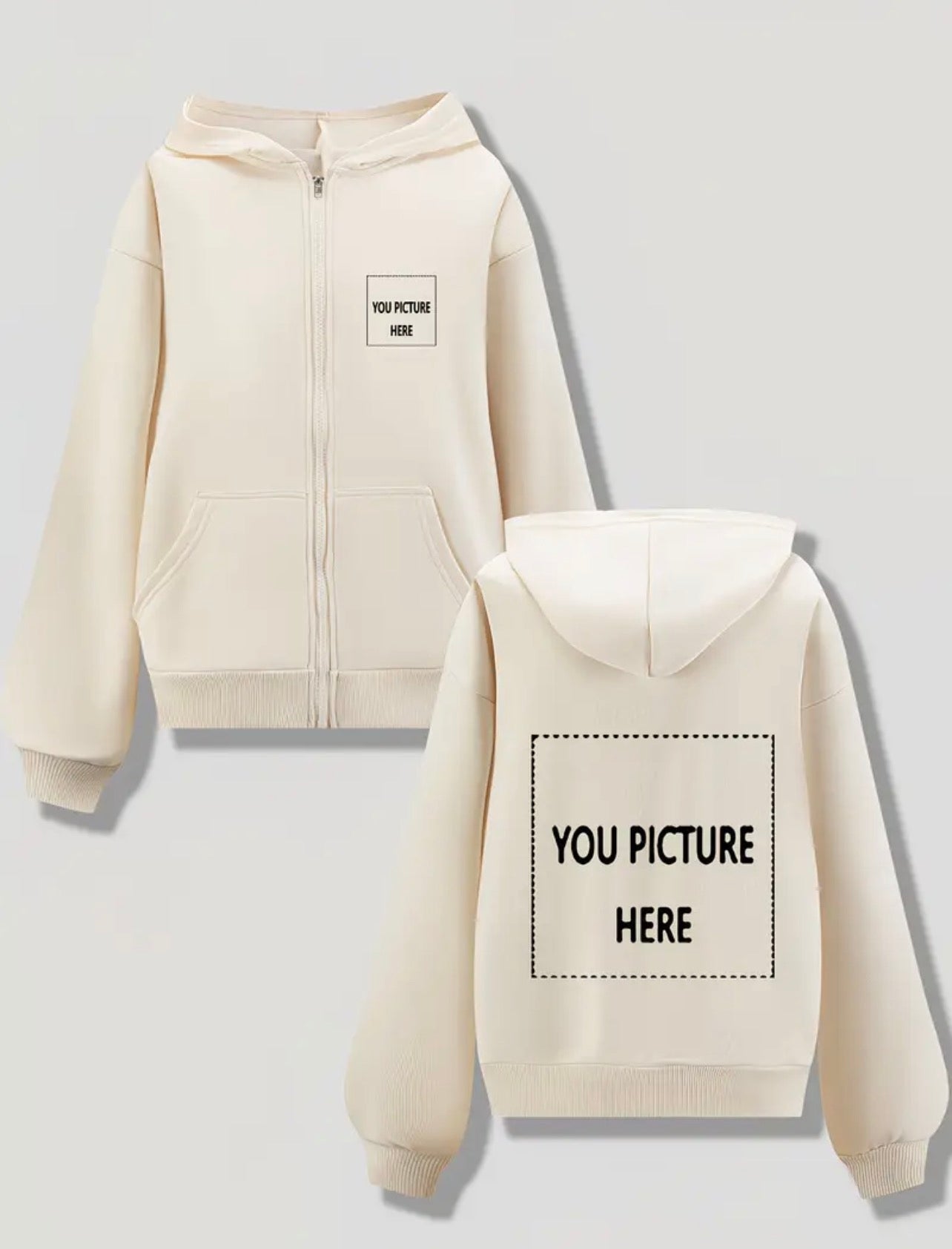 FLCN shop logo printed hoodies