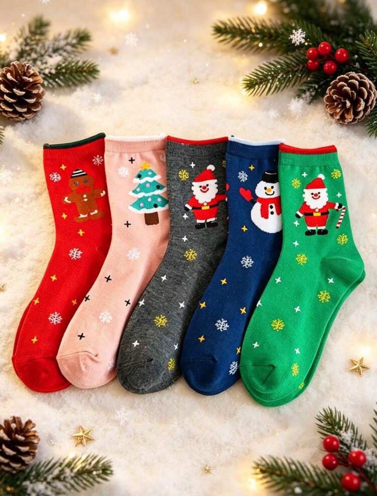 🎄✨ Christmas Character Cosy Socks ✨🎄