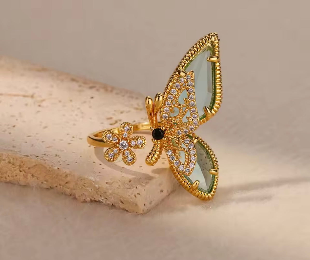 Luxury stainless rings