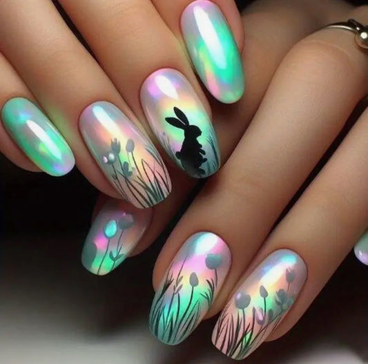 Easter press on nails * pre order*