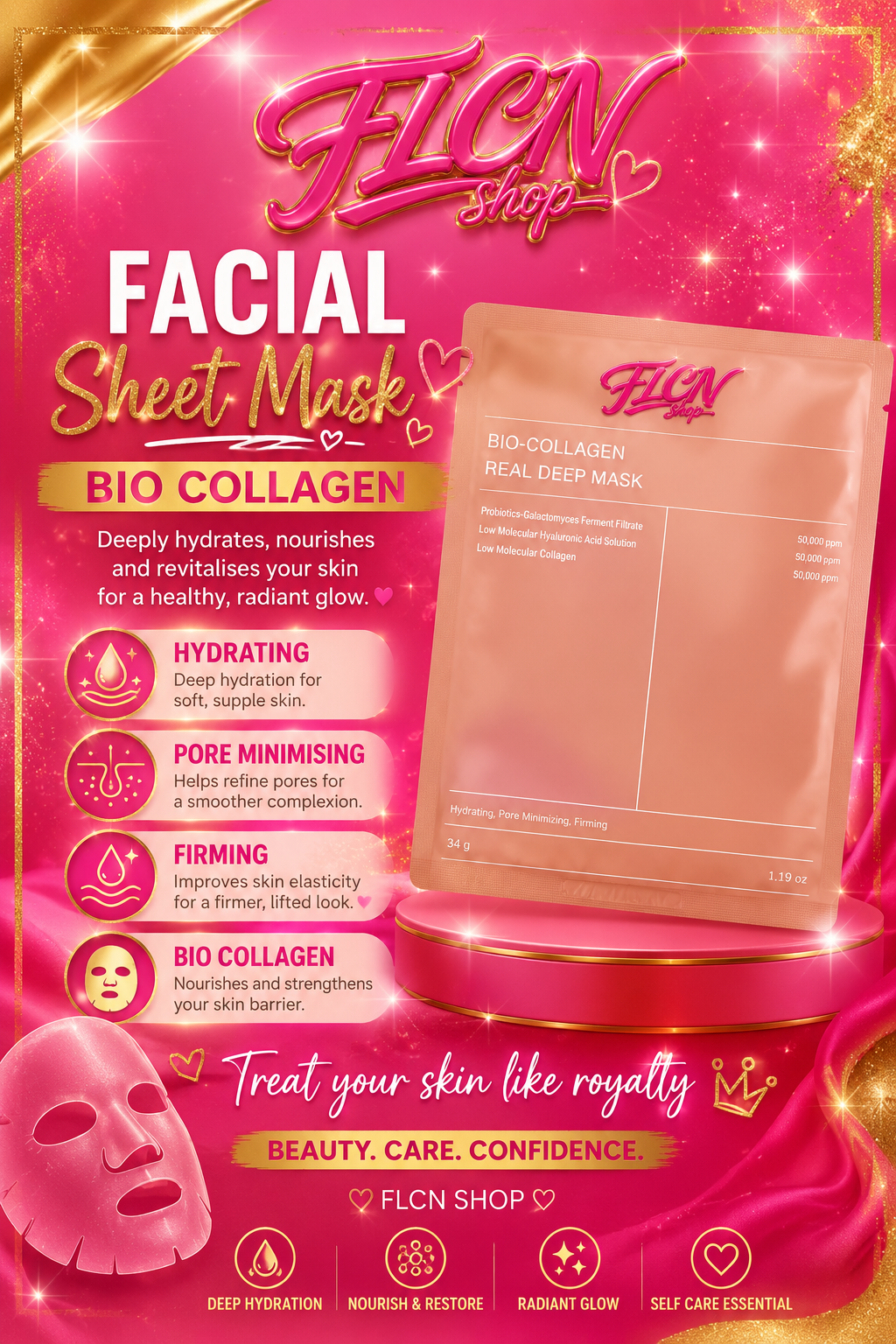 FLCN shop facial mask