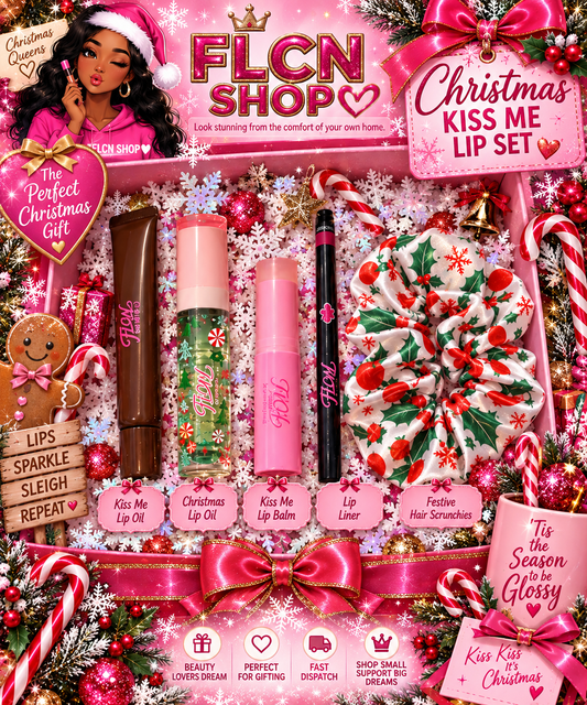 Christmas Kiss Me Lip Set | Festive Lip Gift Set | FLCN Shop