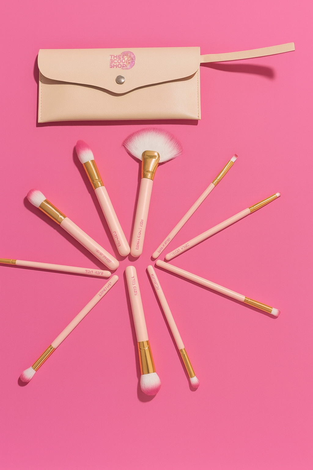 10 pcs make up brushes