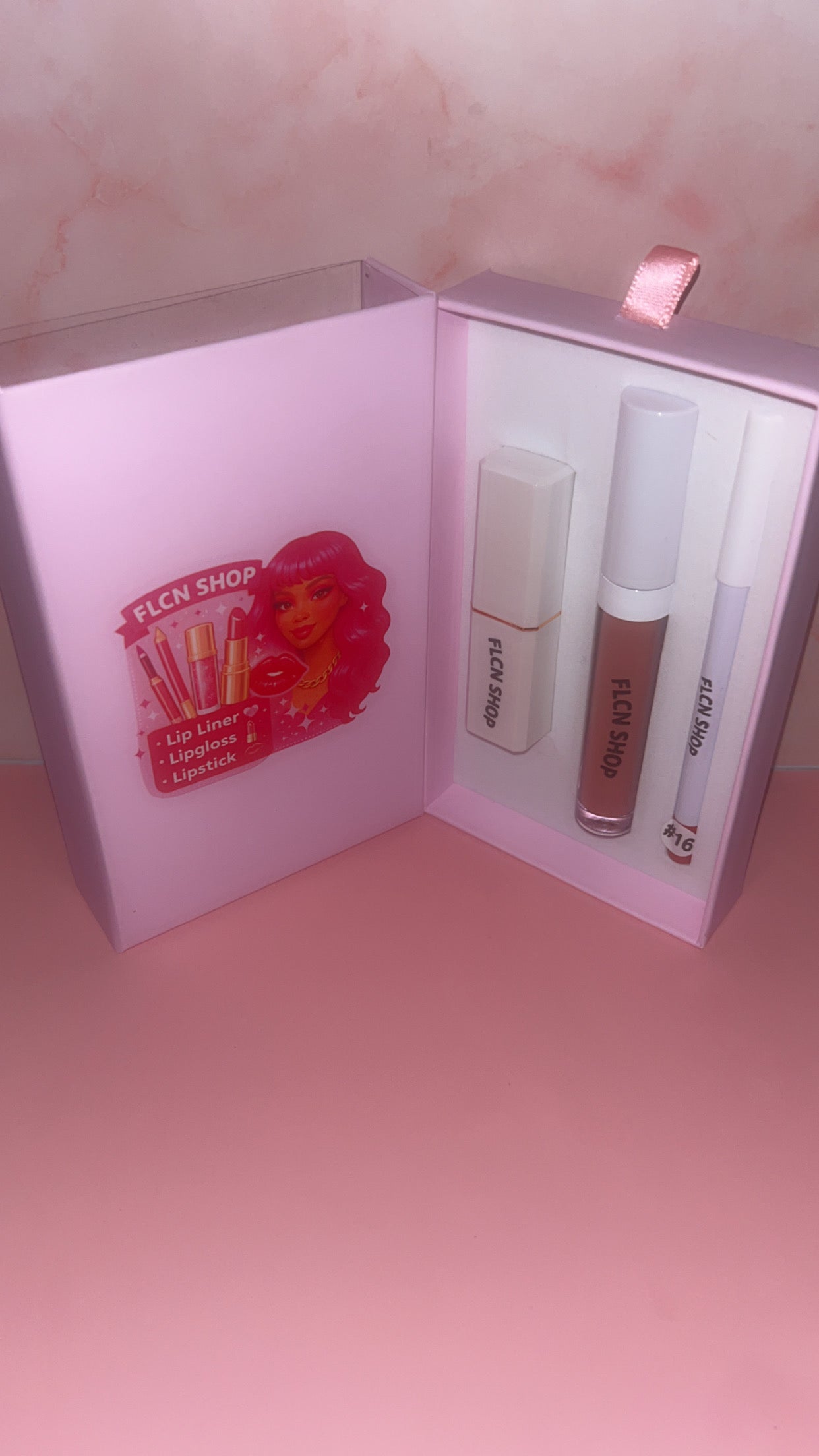 New FLCN shop lip trio kits