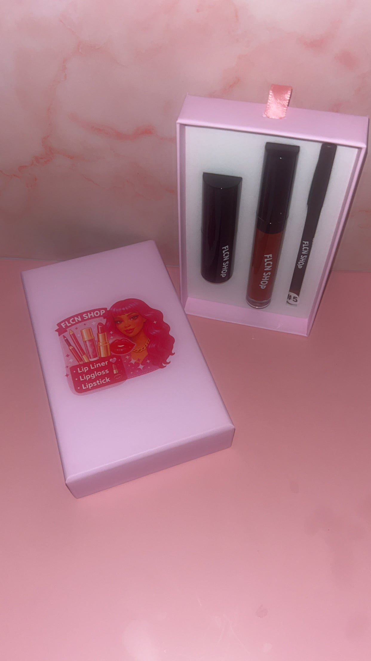 New FLCN shop lip trio kits