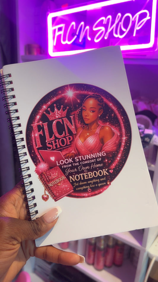 FLCN shop notebook