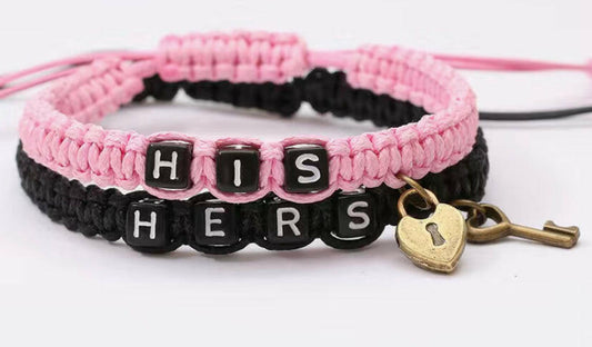 Cute bracelet for couples.