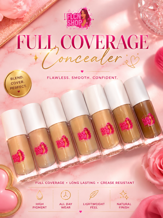 Full coverage concealers