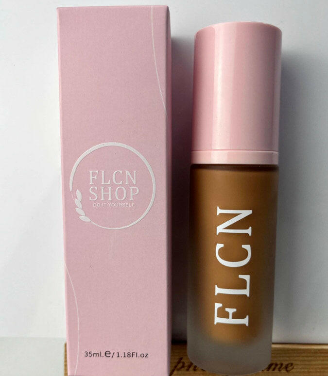 FLCN Vegan, waterproof long wear liquid full coverage Foundation.