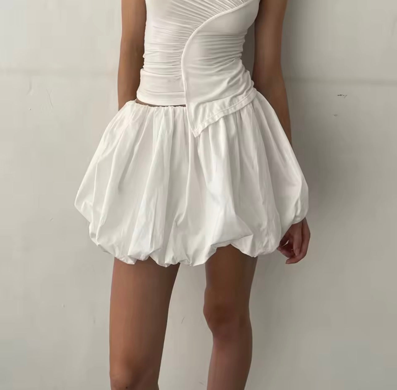Bubble mini skirt