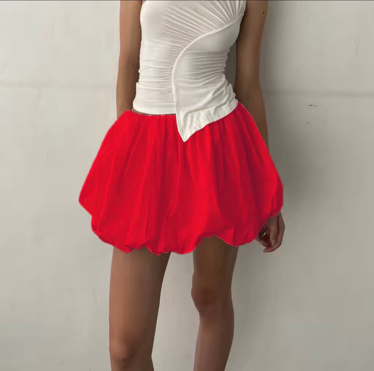 Bubble mini skirt